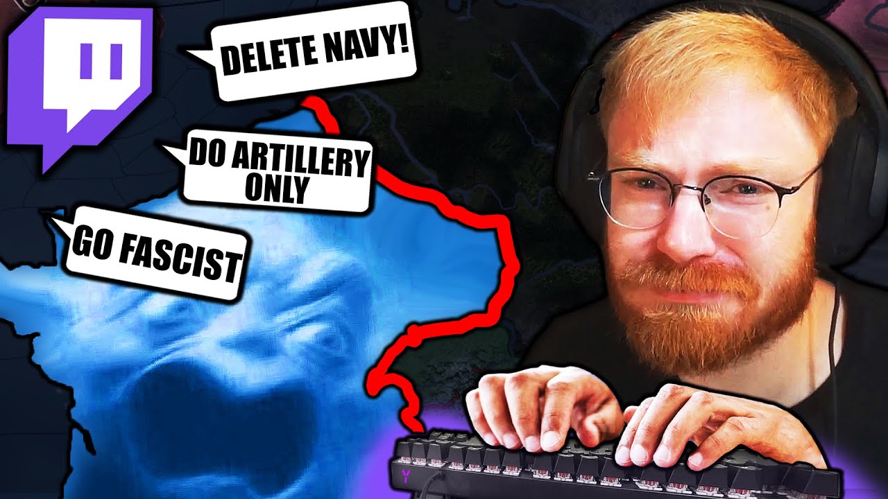 HOI4 MP but CHAT controls EVERYTHING!