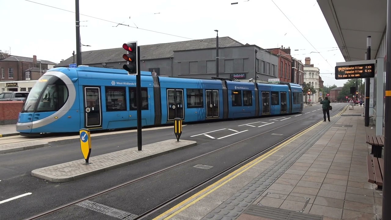 West Midlands Metro Wolverhampton Station Extension Opening 2023