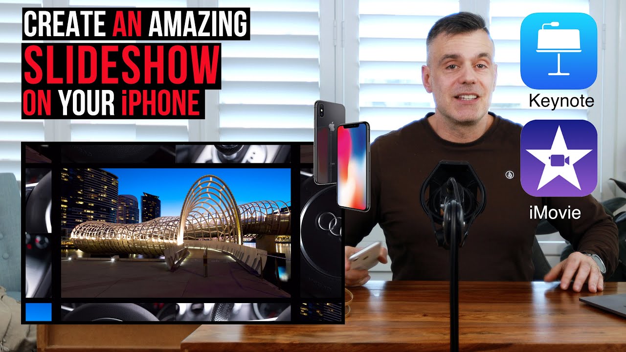How to create Slideshows on your iPhone - Using Apple Keynote and iMovie