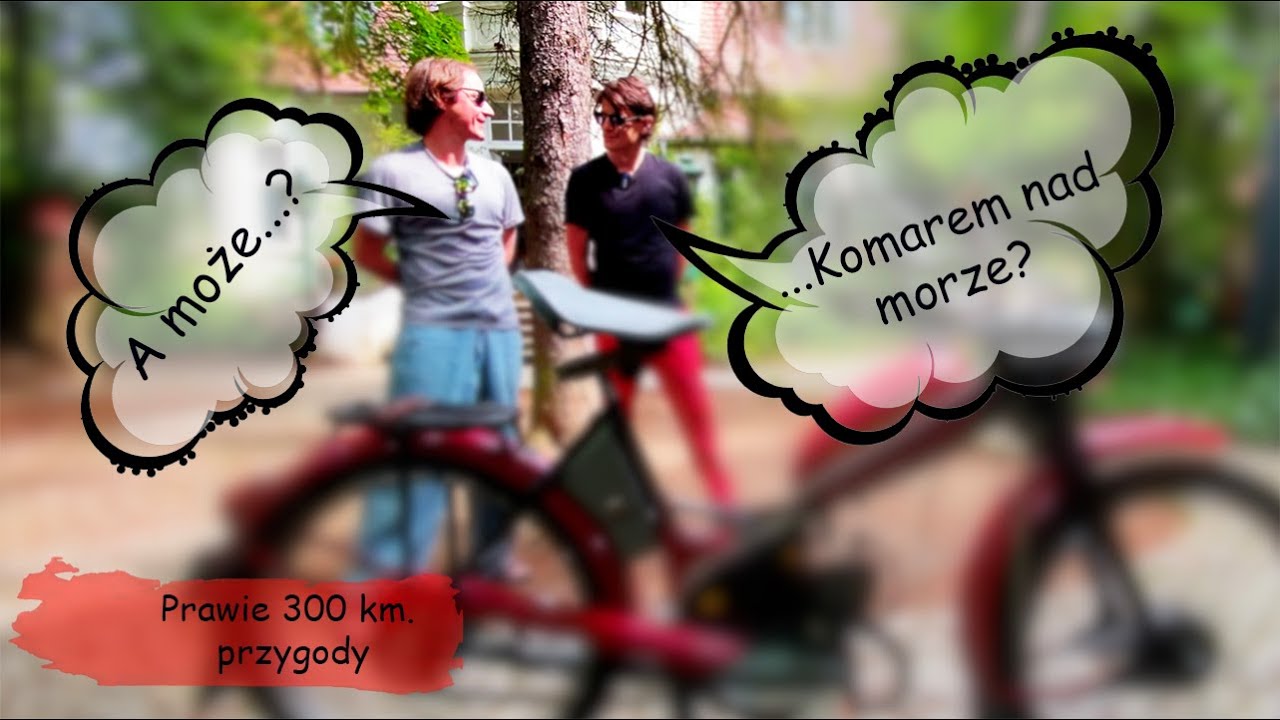SENSACJA!!! JAK DOJECHAĆ  STARYM KOMAREM (PRL) NAD MORZE!? #komar #ogar #podróże #morze #przygoda