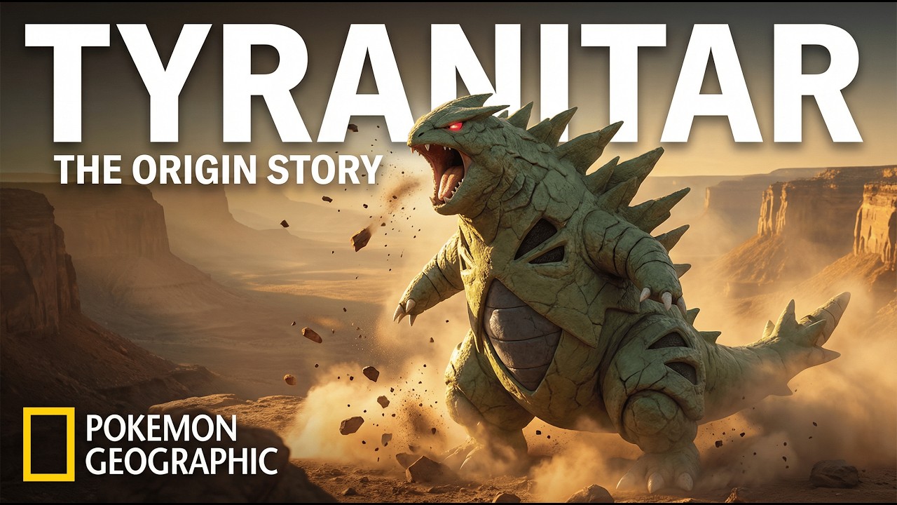 Real Life Pokémon – NatGeo Planet: TYRANITAR | The Origin Story (4K)#pokemon