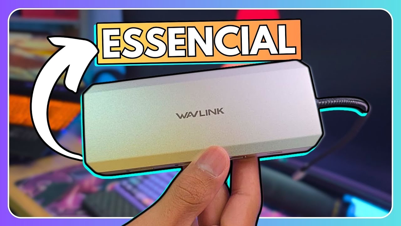 HUB USB 12 EM 1 WAVLINK - O SETUP DEFINITIVO!