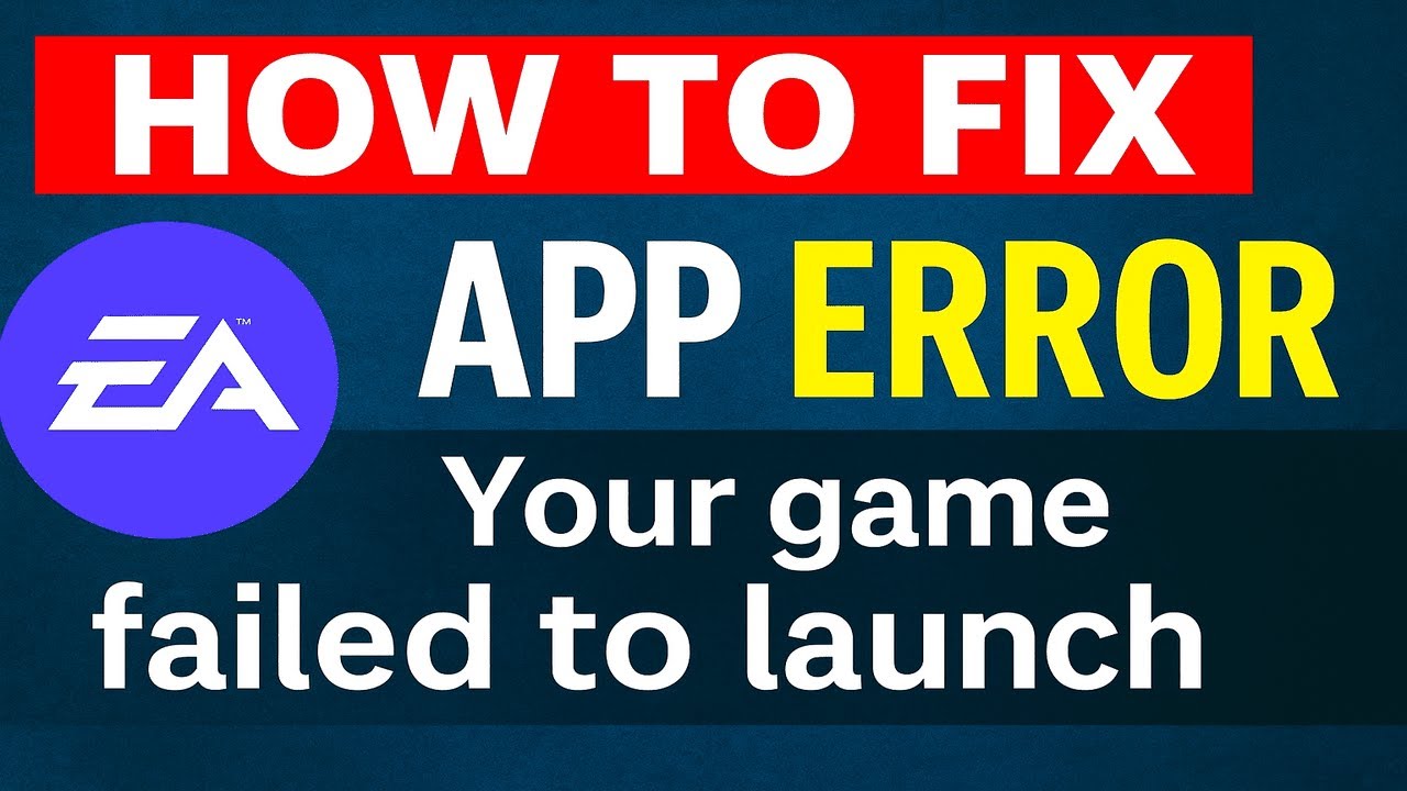 Как исправить ошибку приложения EA «Ваша игра не запустилась»: ошибка на нашей стороне привела к ...