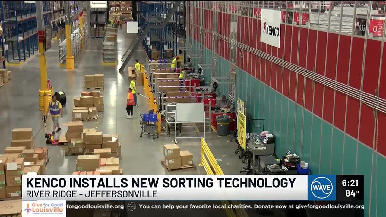 Kenco installs new sorting technology in Jeffersonville warehouse