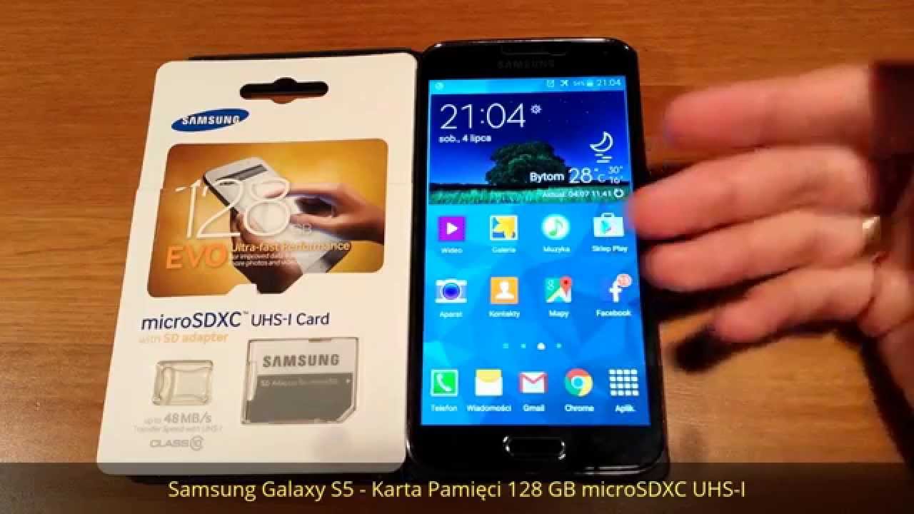 Samsung Galaxy S5 Karta Pamięci 128 GB microSDXC UHS-1 - Używacie? | ForumWiedzy