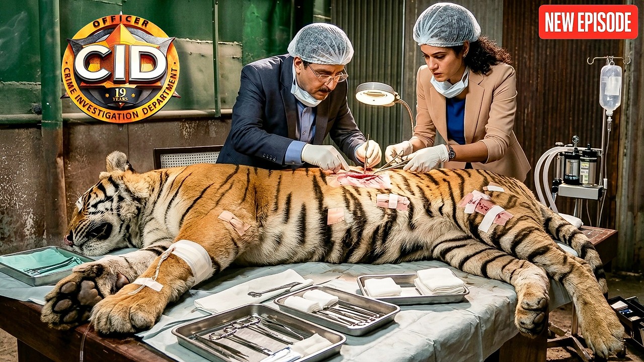 Dr Salunkhe और Tarika ने दिखाई बहादुरी - बचाई एक घायल शेर की जान ! || CID || Latest Episode ||