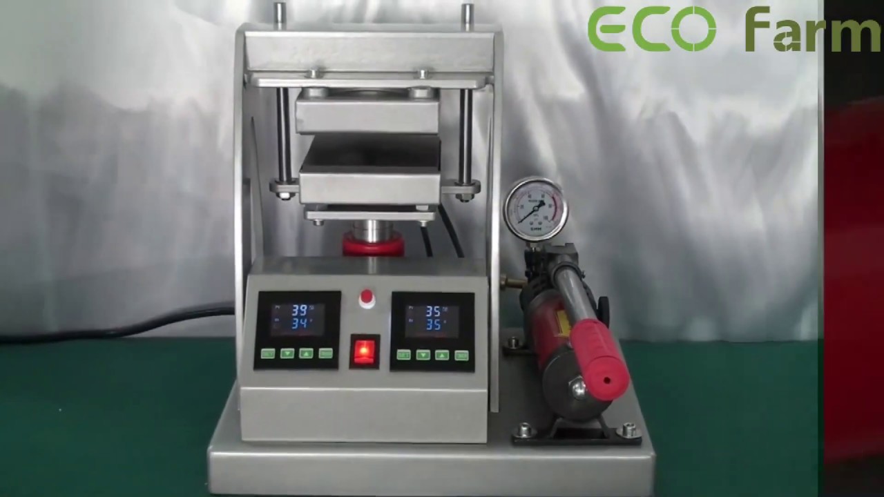 15 TONS ECO FARM HYDRAULIC MANUAL DUAL HEATING ROSIN PRESS MACHINE