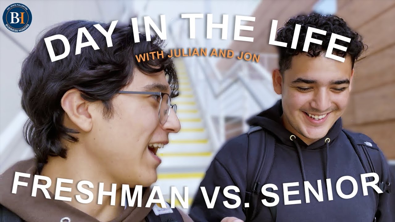 A Day in the Life as a CSUF Business Honors Student | FRESHMAN vs. SENIOR Edition