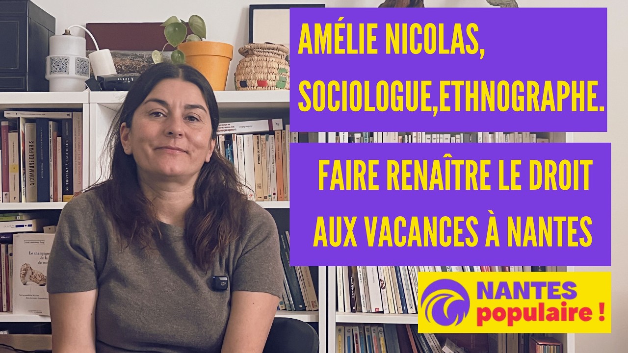 FAIRE RENAÎTRE LE DROIT AUX VACANCES - AMÉLIE NICOLAS