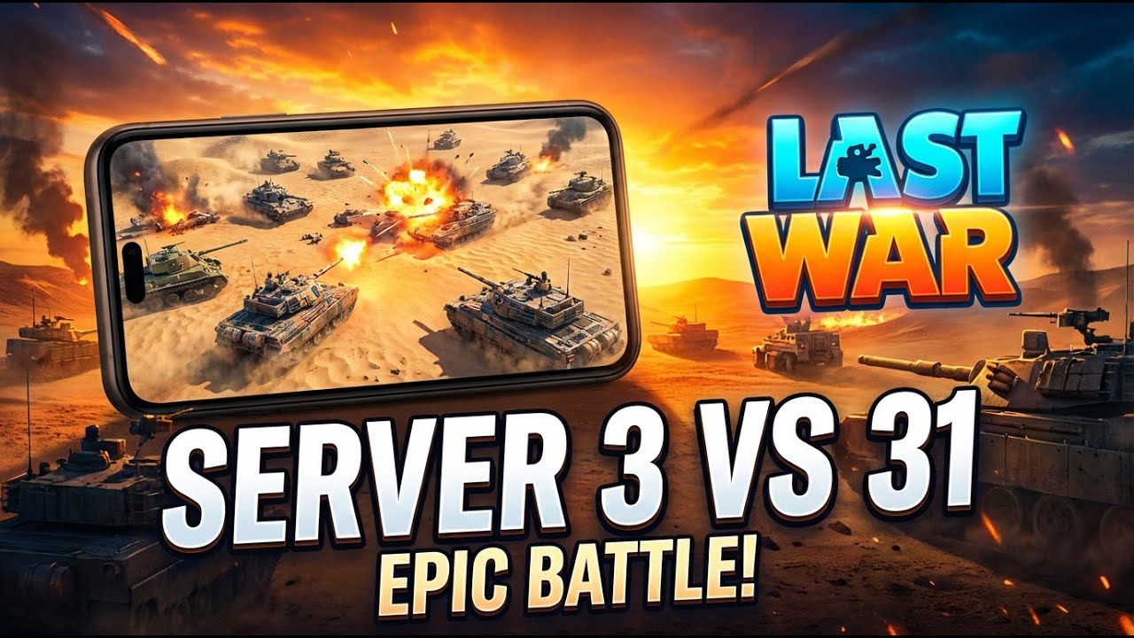 Server 3 vs Server 31 - This Desert Storm Battle Was INSANE