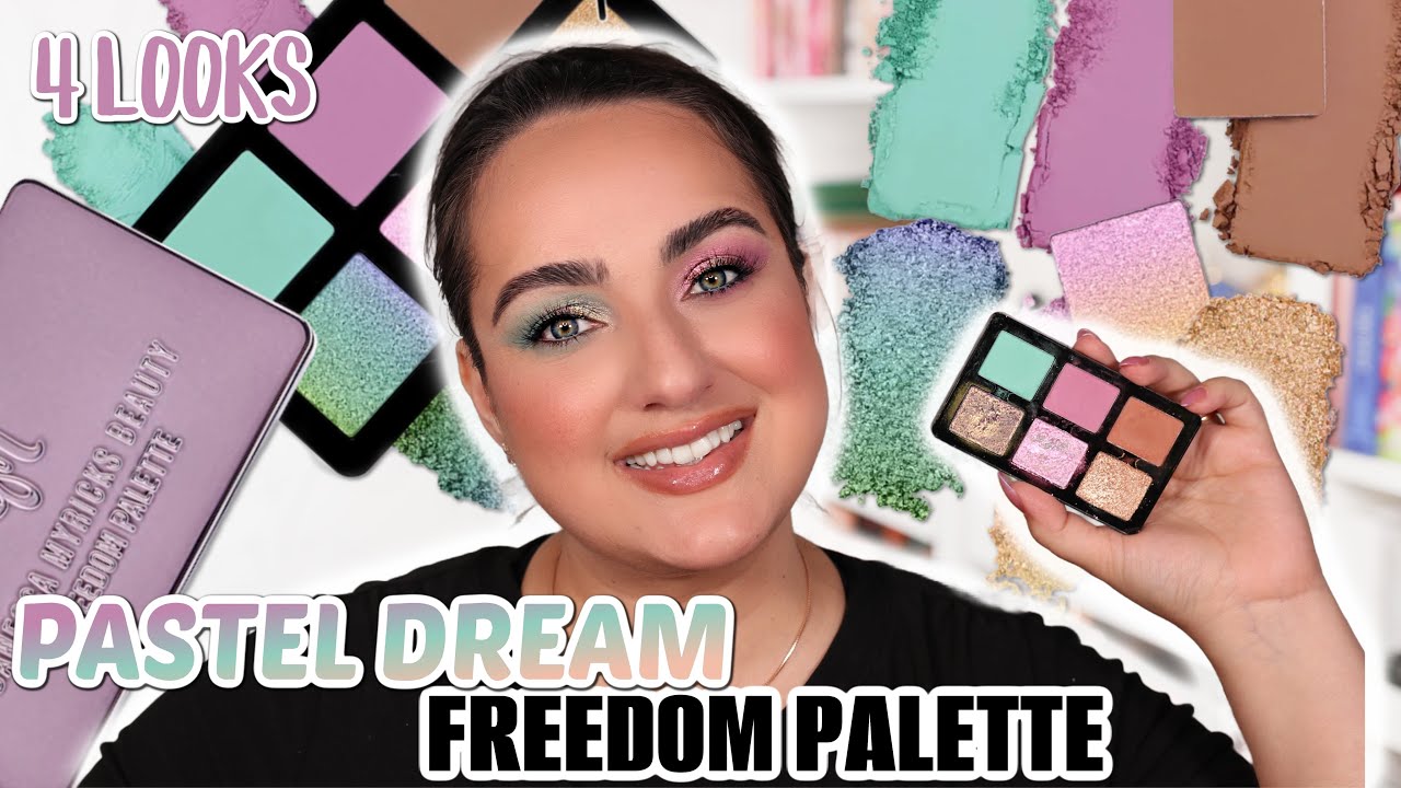Danessa Myricks Pastel Dream Freedom Palette! Review + 4 Looks!