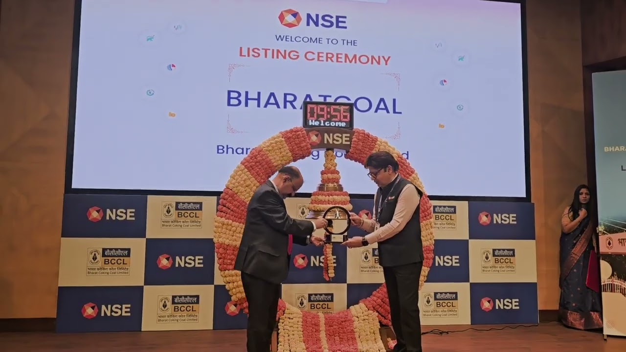 Highlights from Bharat Coking Coal Limited&rsquo;s Market Debut on NSE