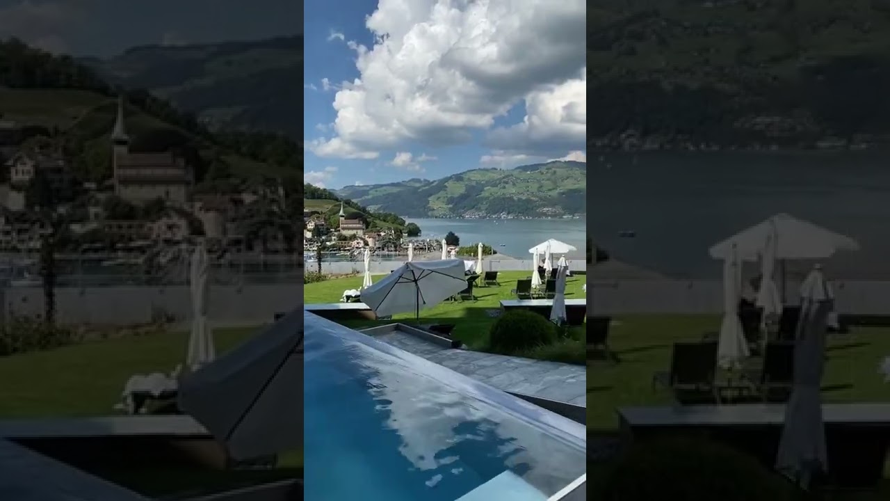 Belv&eacute;d&egrave;re Strandhotel is a 4-star superior hotel in Spiez, right on the shore of Lake Thun. #swiss