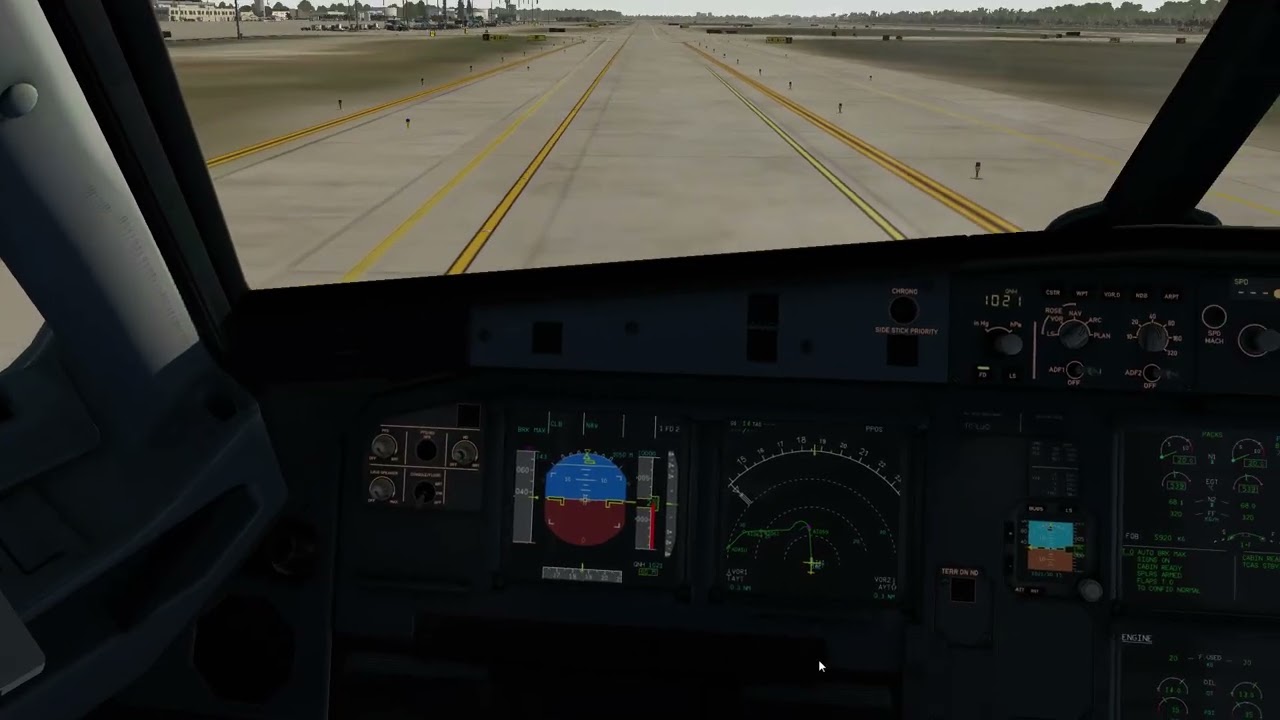 X-PLANE 11 | A321NEO TAKE OFF ANTALYA AIRPORT LTAI