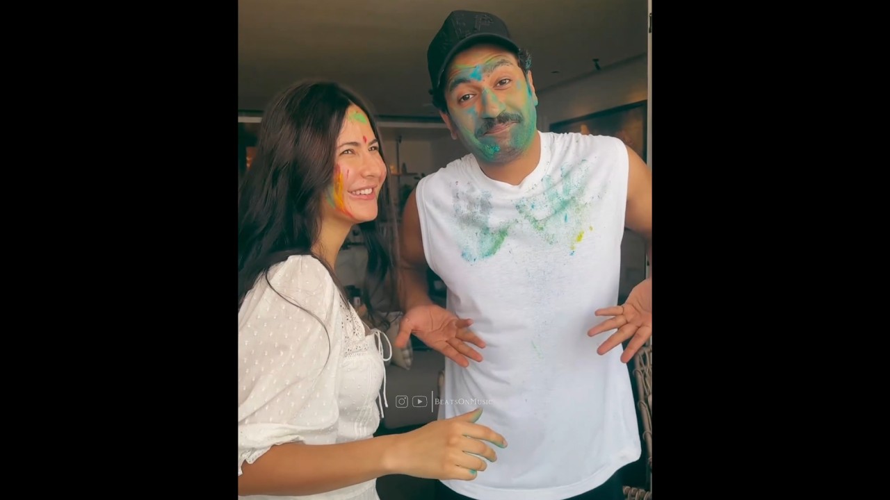 Vicky Kaushal & Katrina Kaif Holi Celebration 2k25 With Family | Popular Actor's #holi #celebration