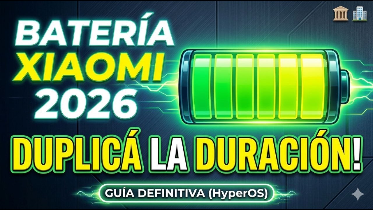 Mejora la duración de Batería en Xiaomi 2026