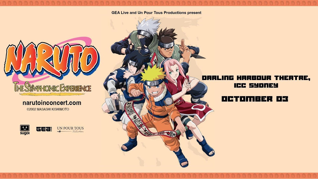 NARUTO: The Symphonic Experience is coming to Melbourne!
