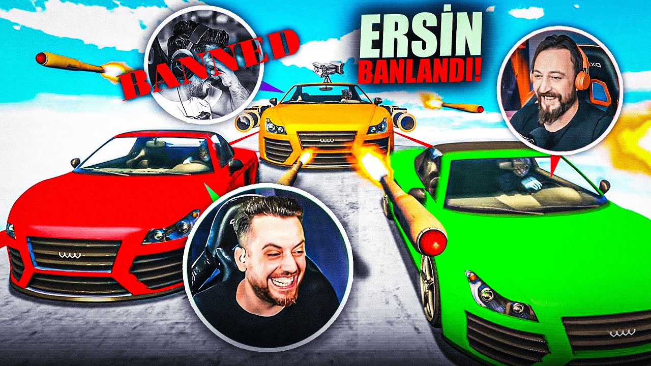 ERSİN YEKİN BAN YEDİ EKİP ÇILDIRDI - GTA 5 PLAYLIST