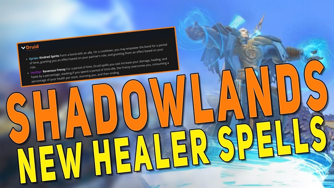 Shadowlands *NEW* Healer Abilities! Covenant Spell Overview & Healer DPS Meta Discussion | WoW Alpha