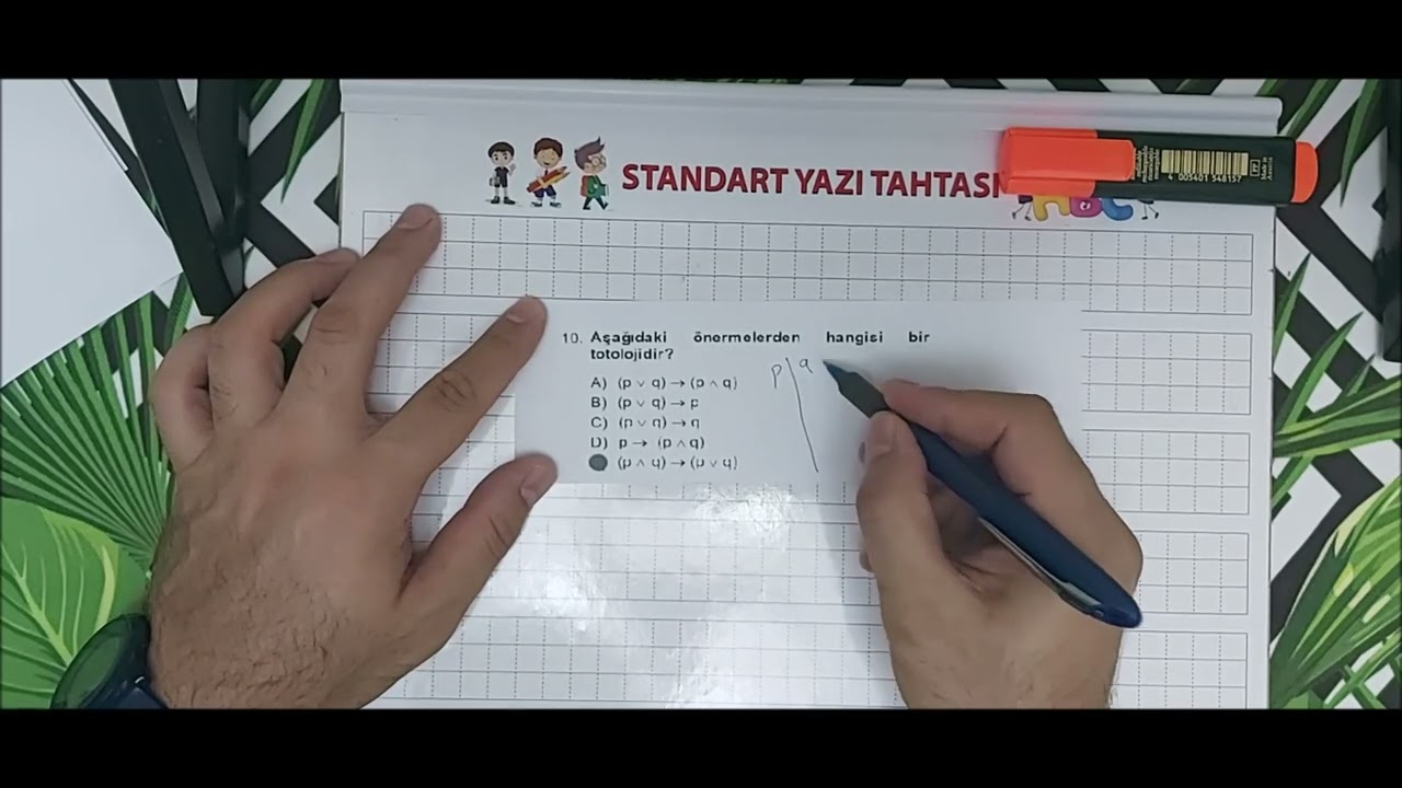 Ozan Pişkin-Sembolik Mantık 2014 Ara Sınav Sorularının Çözümü-Aöf