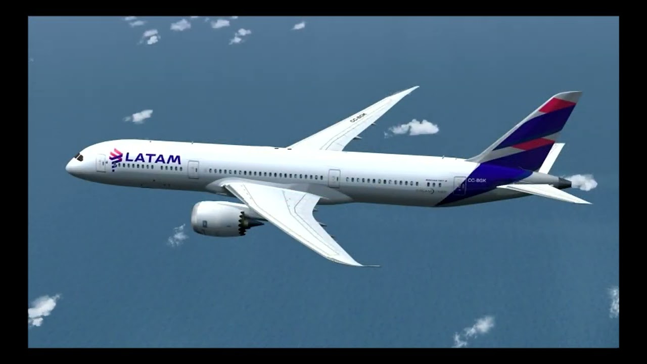LA583 787-9 LATAM CANCUN - SANTIAGO