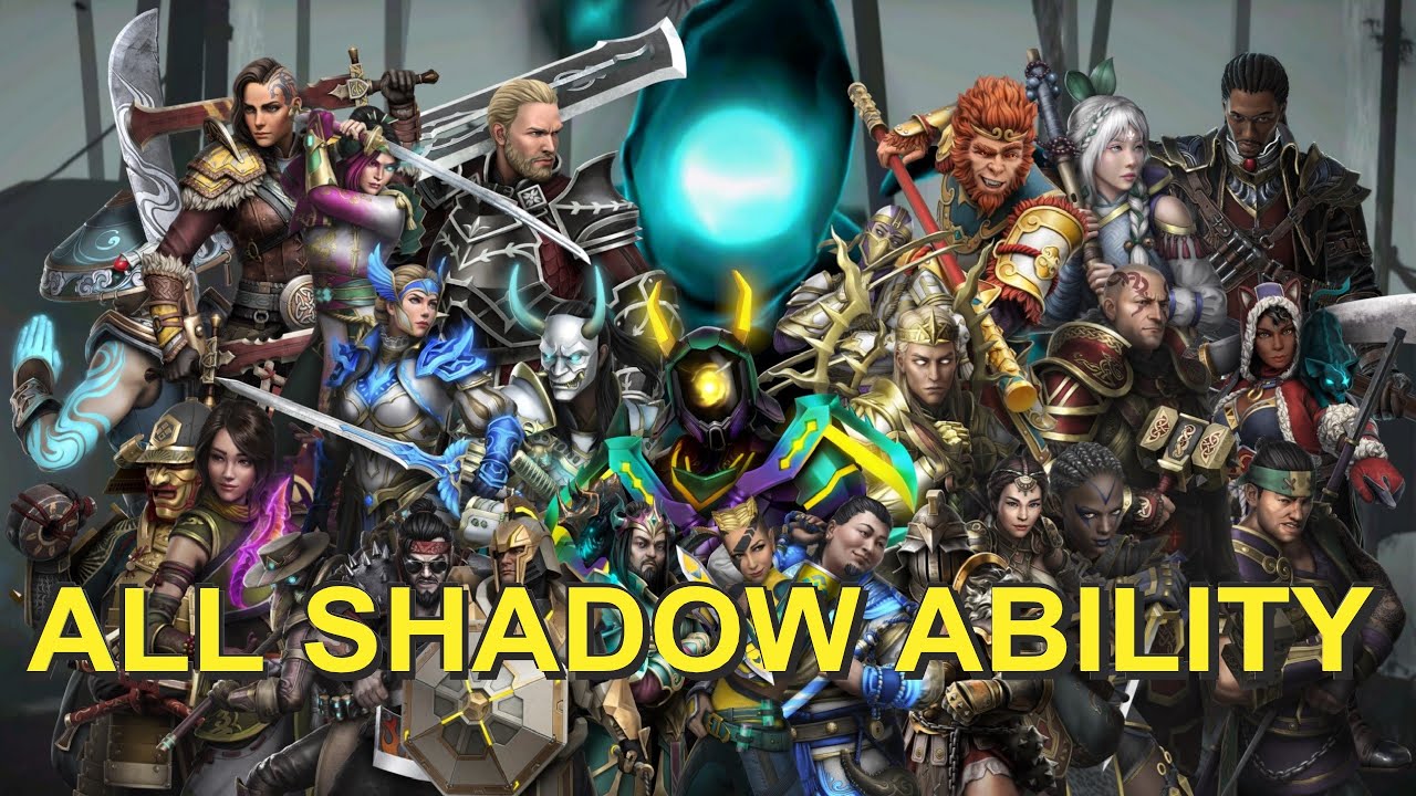 Shadow Fight 4 All Shadow Ability + Stances & Victory Poses