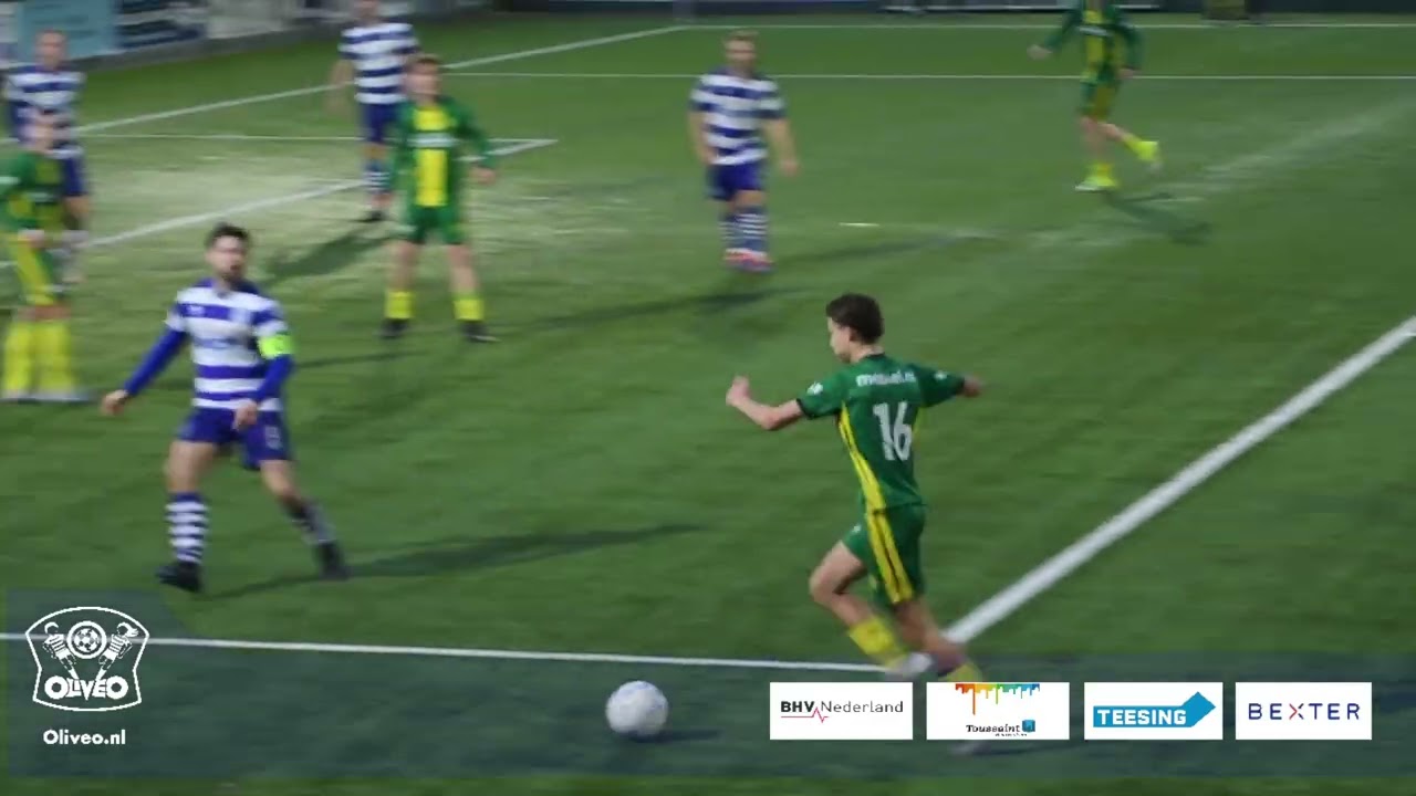 Oliveo – Voorschoten ’97 2e klasse voetbal in Pijnacker