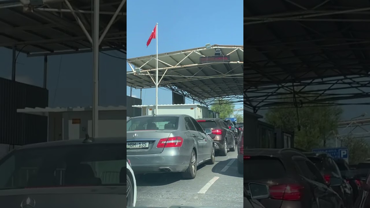 Entry to Northern CYPRUS #border #cyprus