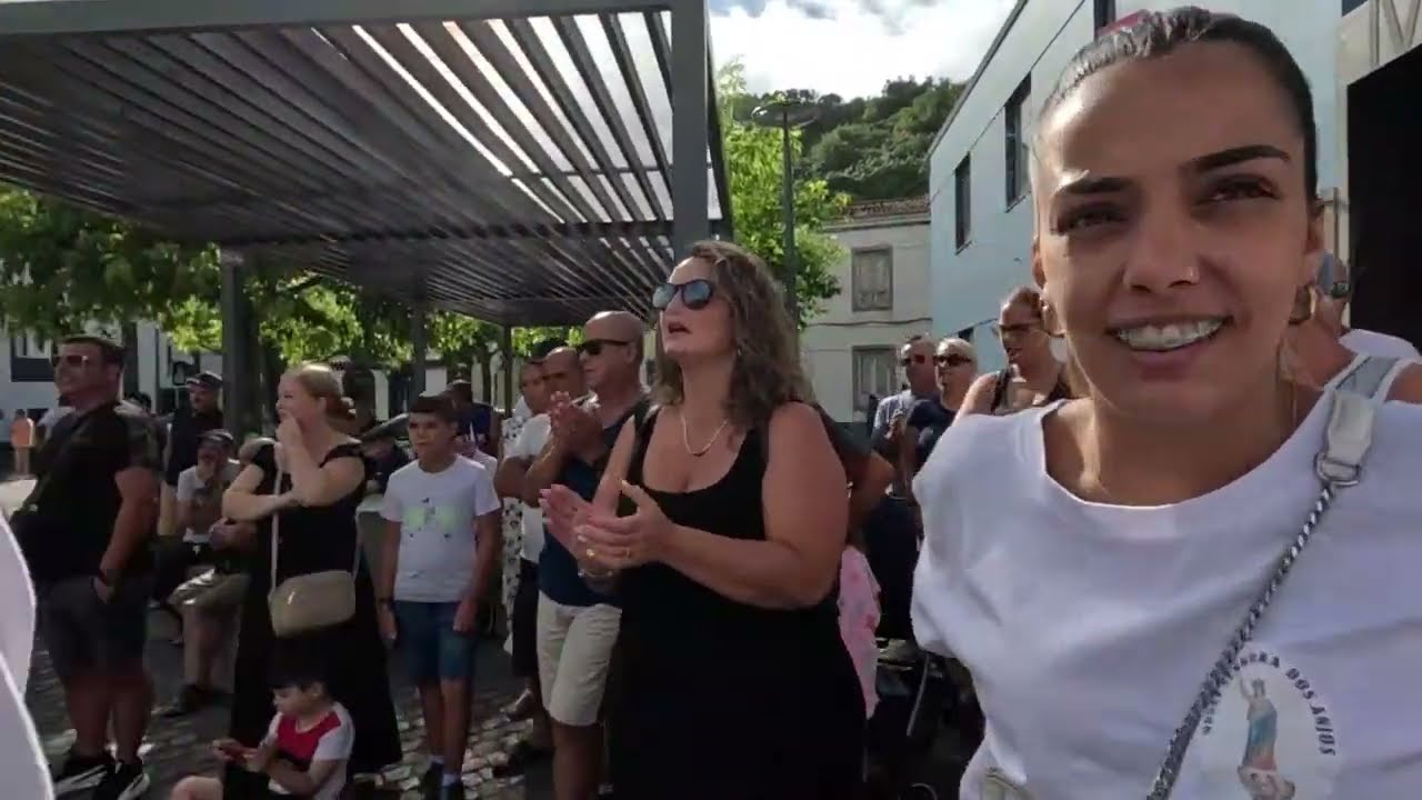 Festas de Nª Srª dos Anjos Vila de Agua de Pau  Praça da Republica 15 08 2023