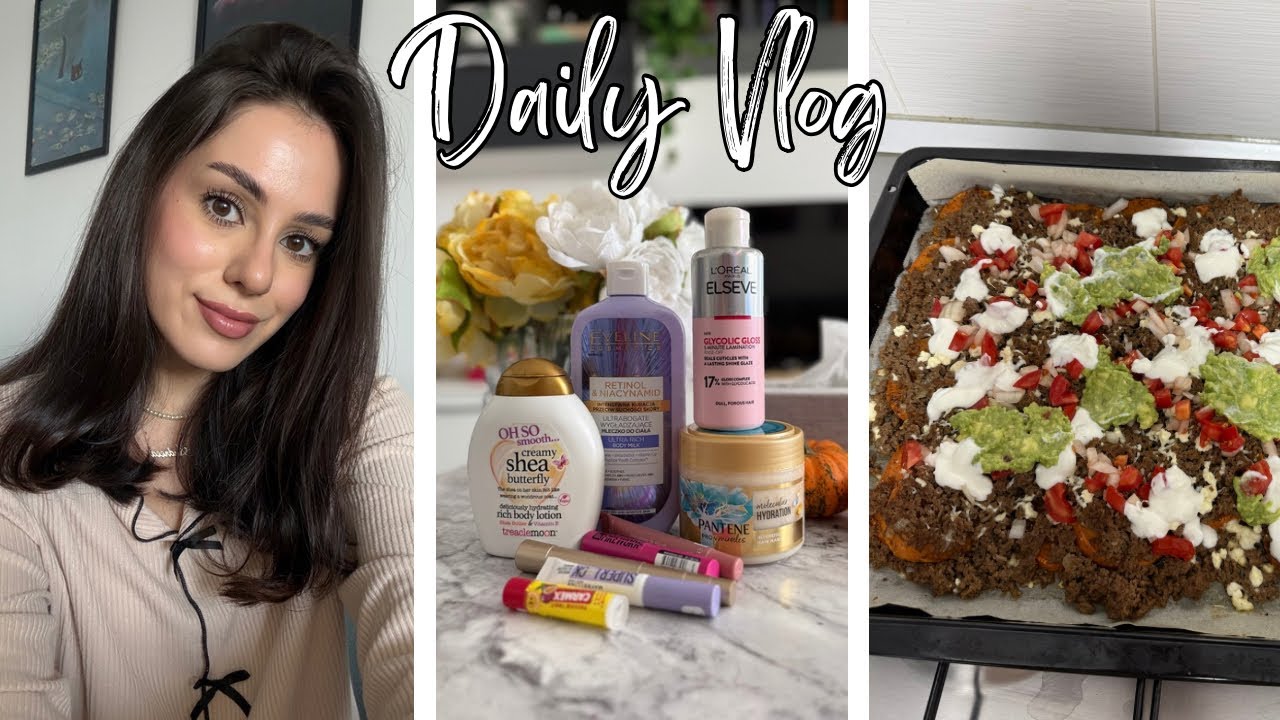 DailyVLOG ❤️ Episoade depresive | O idee de cină |  Unboxing Notino și testez produsele
