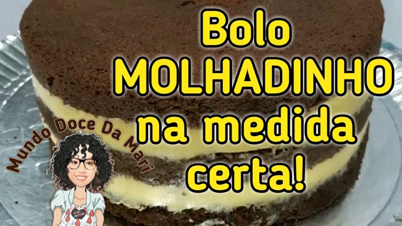 Como montar, MOLHAR, rechear um bolo .