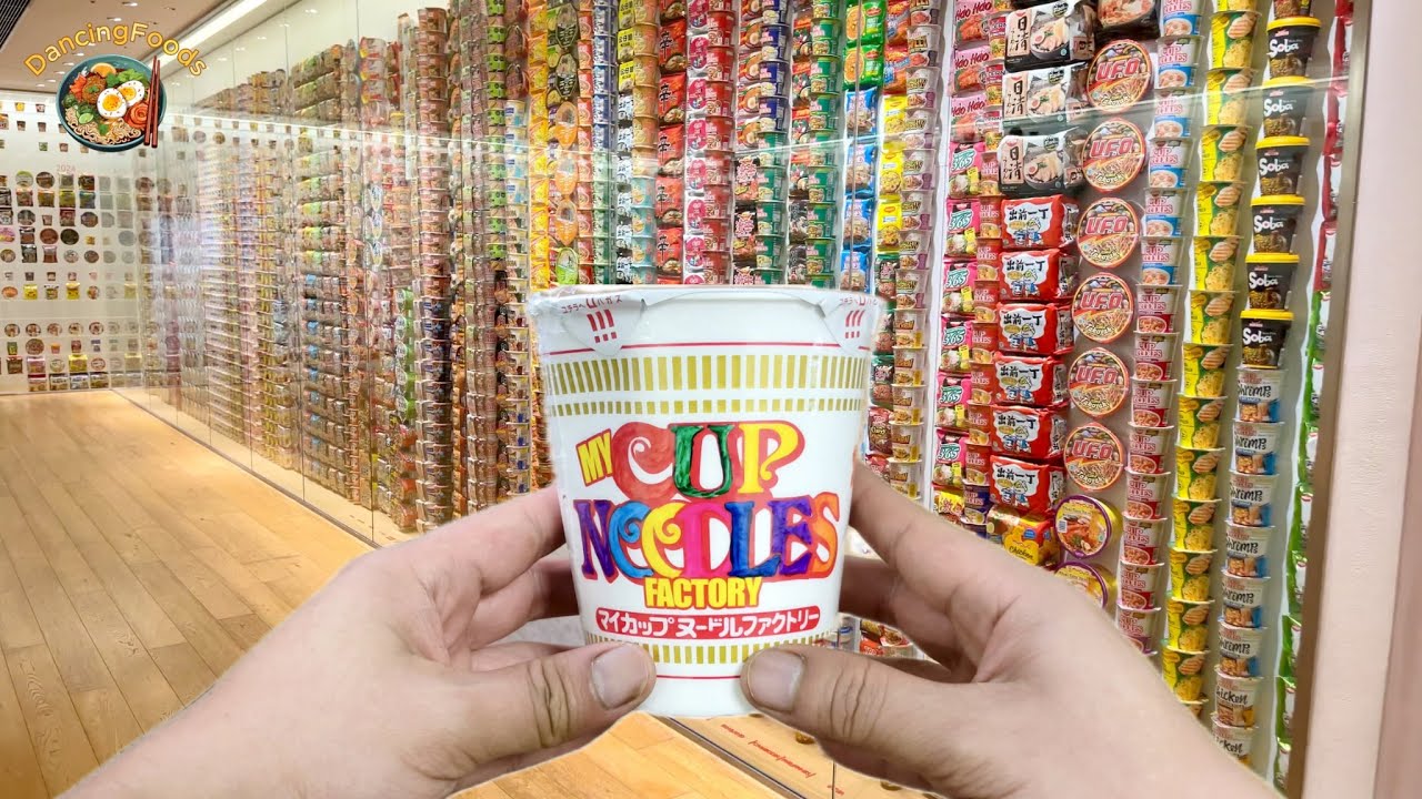 🍜 Музей CupNoodles в Токио – Сделай свой собственный рамен! [4K HDR]