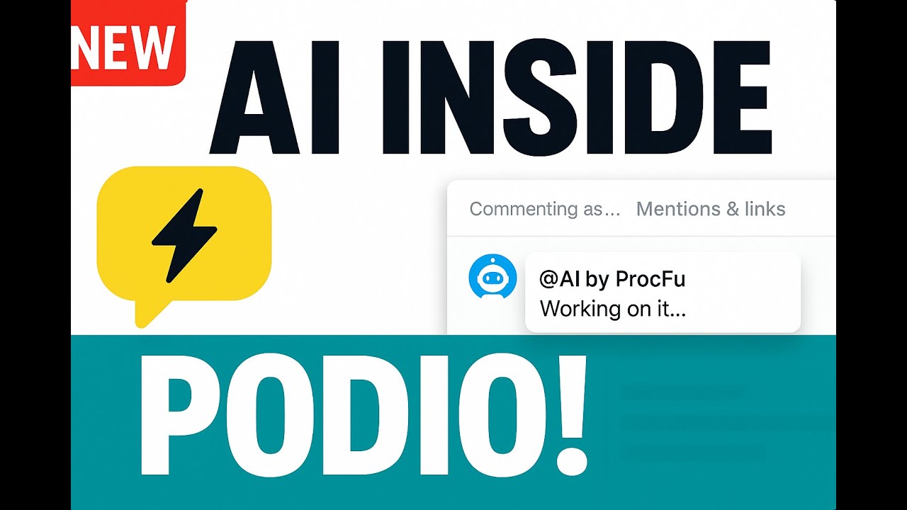 Integrating ChatGPT into Podio Workspaces Made Easy! 🚀