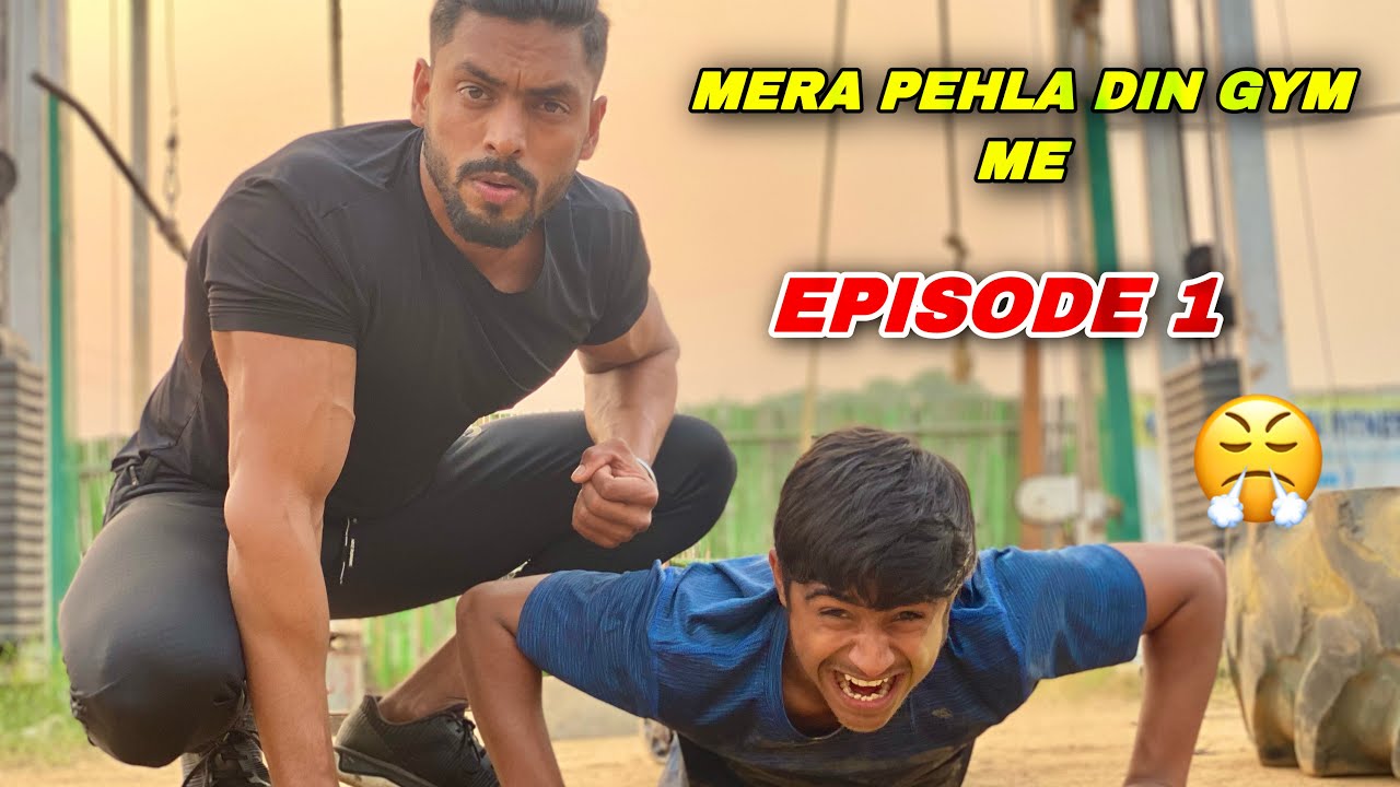 Mera Pehla Din Gym Me 😤 First Day Of A Beginner In The Gym | Episode 1 | Vipin Yadav |