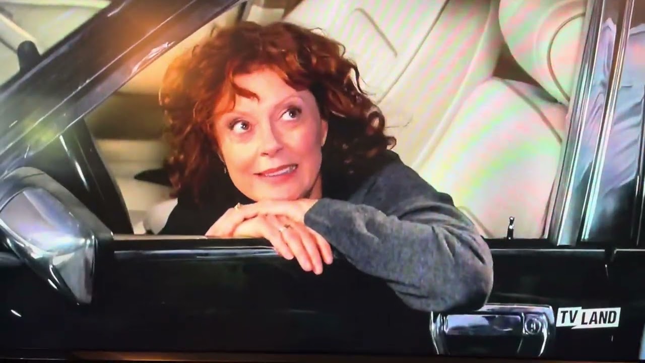 Susan Sarandon funny drunk driving skit on Mike & Molly