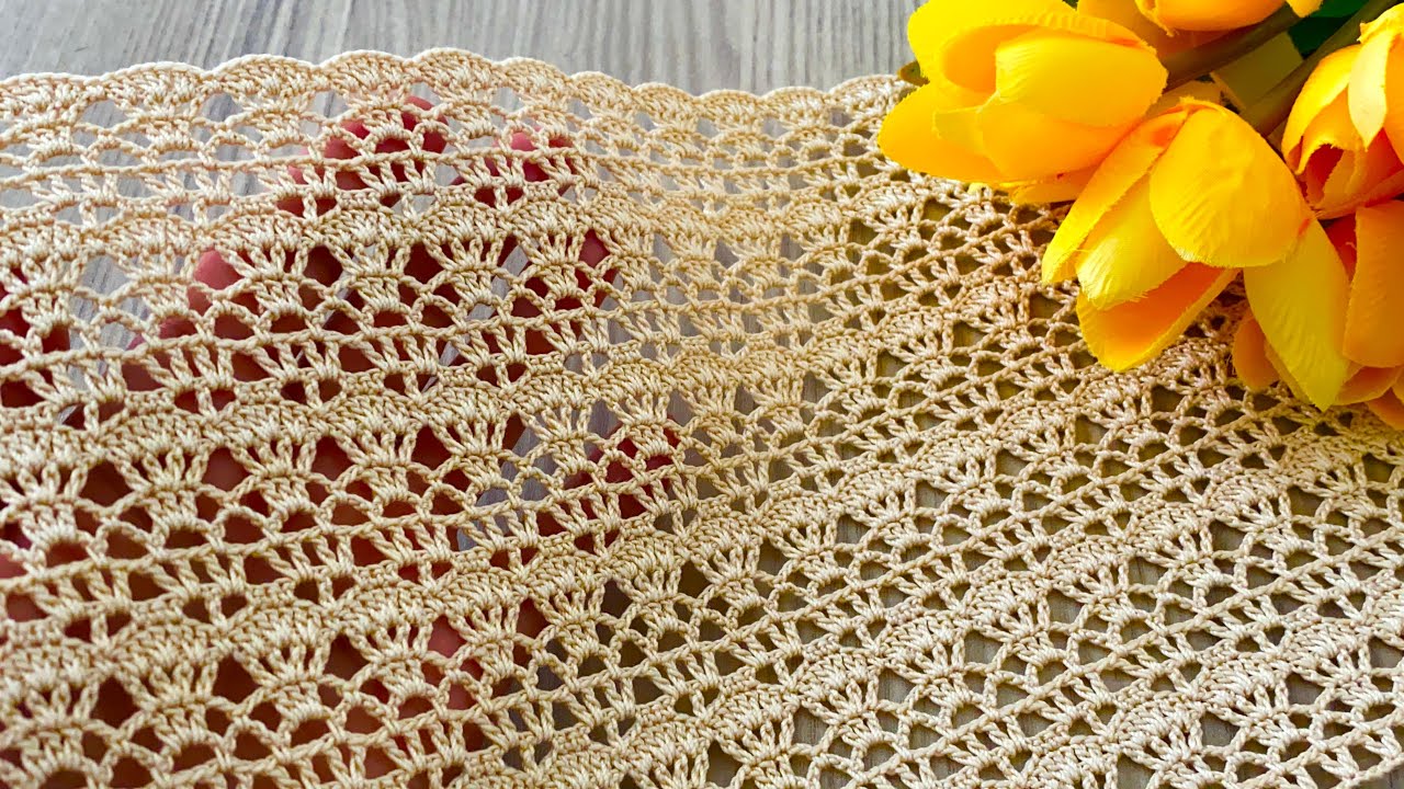 Very Beautiful, Stylish and Easy Crochet Pattern❗️Blouse, Shawl Tutorial Video
