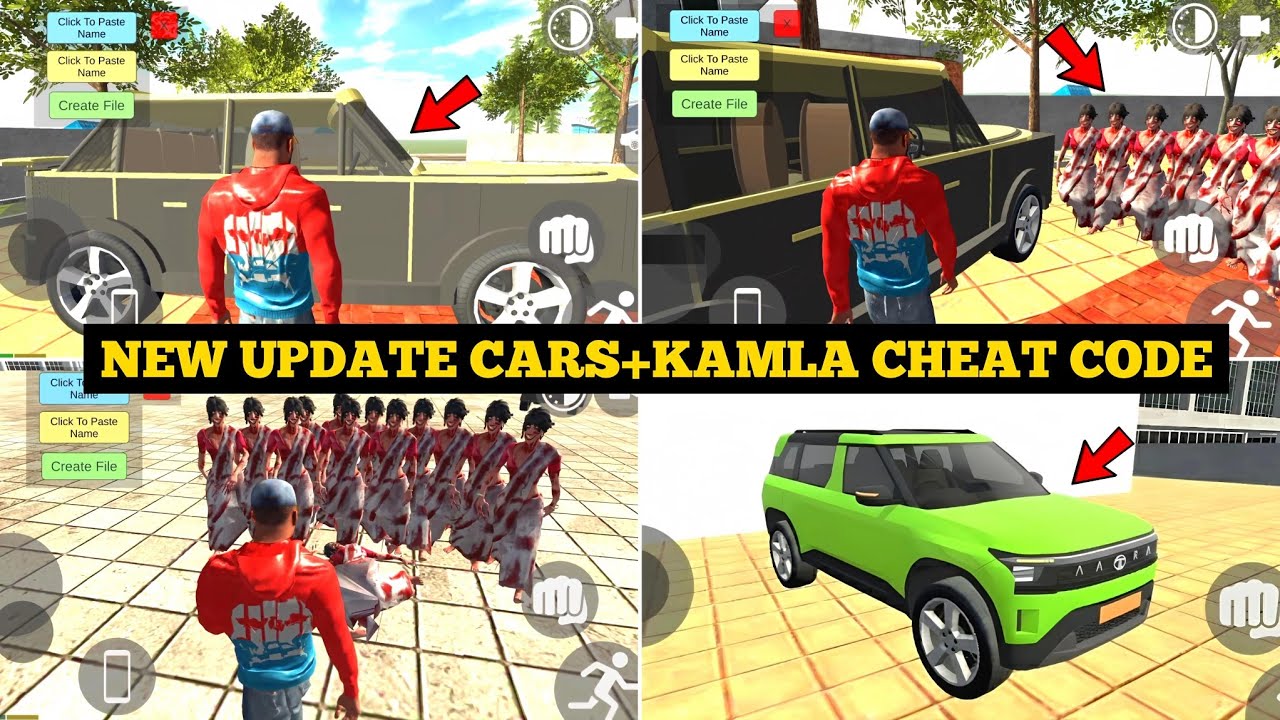 New Update Custom Cars Add Cheat Code in Indian Bike Driving 3D 🤯🔥| Kamla Cheat Code | Harsh in Game