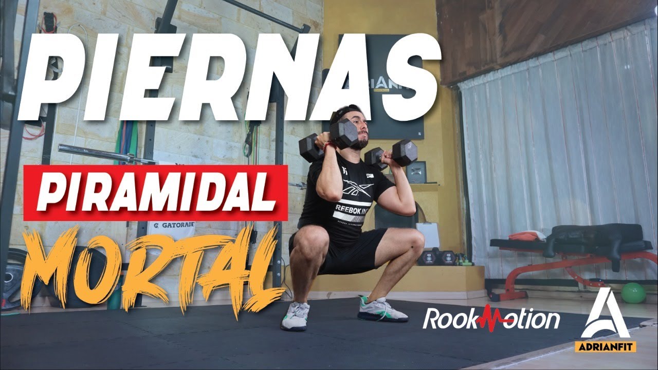 AUMENTA tus PIERNAS Y GLÚTEOS 🍑 Rutina PIRAMIDAL!!! 🔥