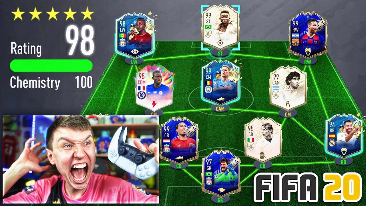 I GOT A 198 FUT Draft On FIFA 20... 7 YEARS LATER