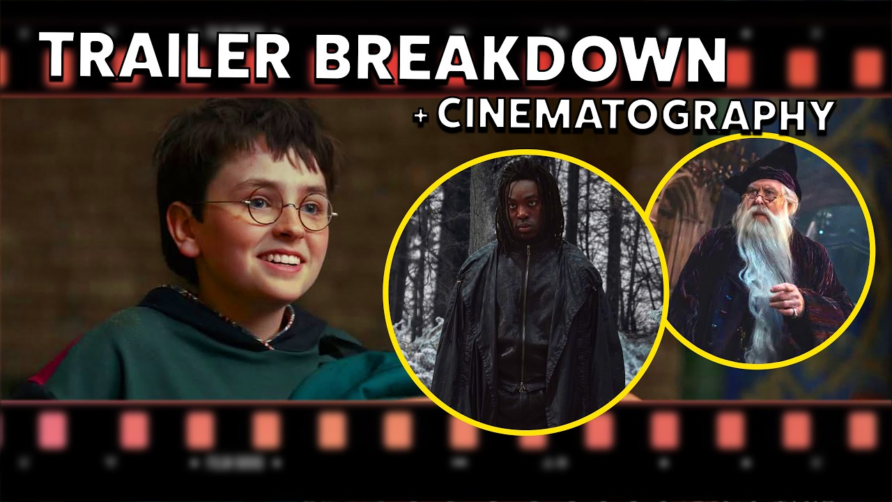 HARRY POTTER TRAILER REACTION | A Filmmaker's Perspective on the New Series