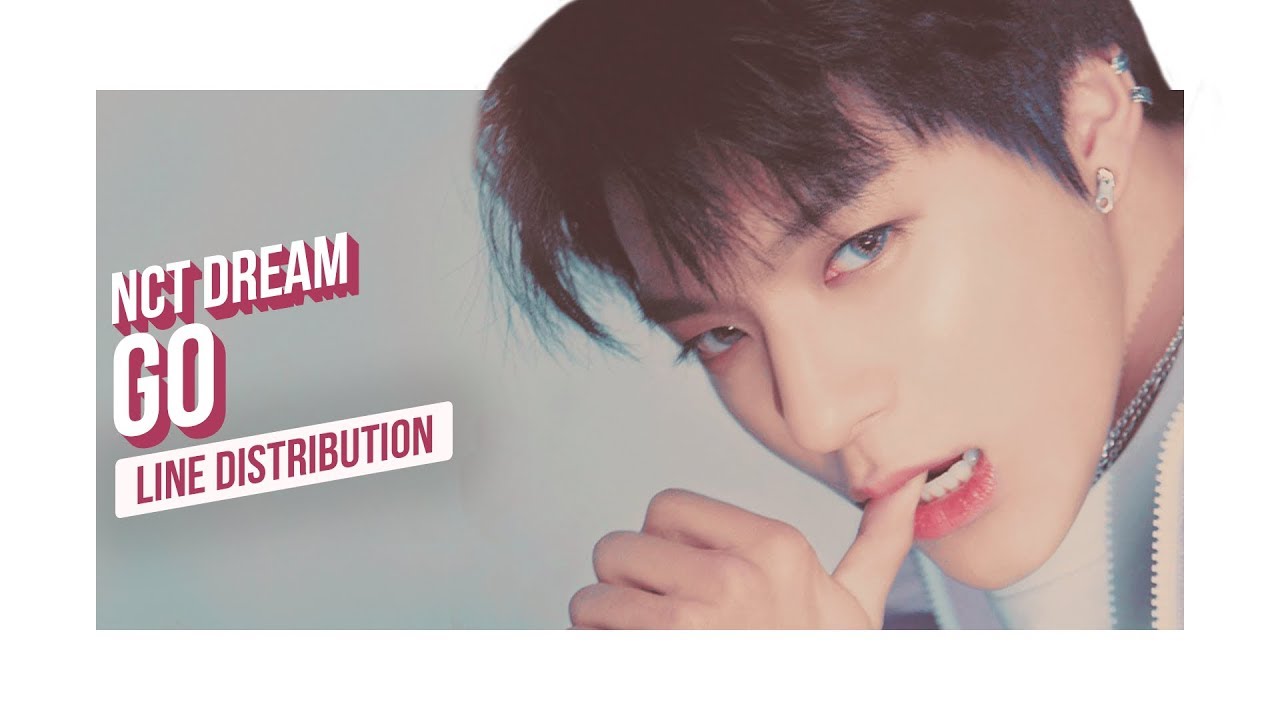 NCT DREAM - GO Line Distribution (Color Coded) | 엔시티 드림 - 고