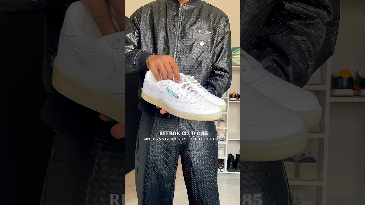 Streetwear-Tennis Core Fashion Styling | Reebok Club C 85 40th Anniversary | Pick your fav style?