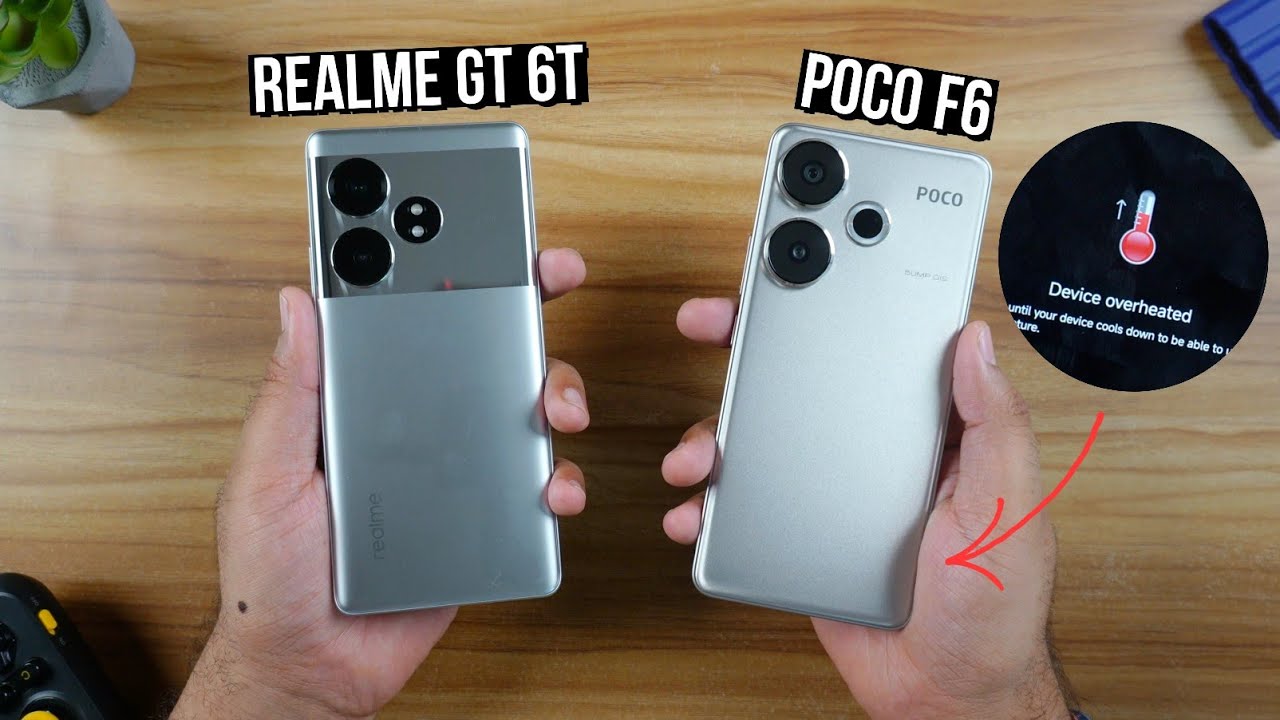 POCO F6 vs Realme GT 6T Performance & Speed Test | Don't Buy These Phones?