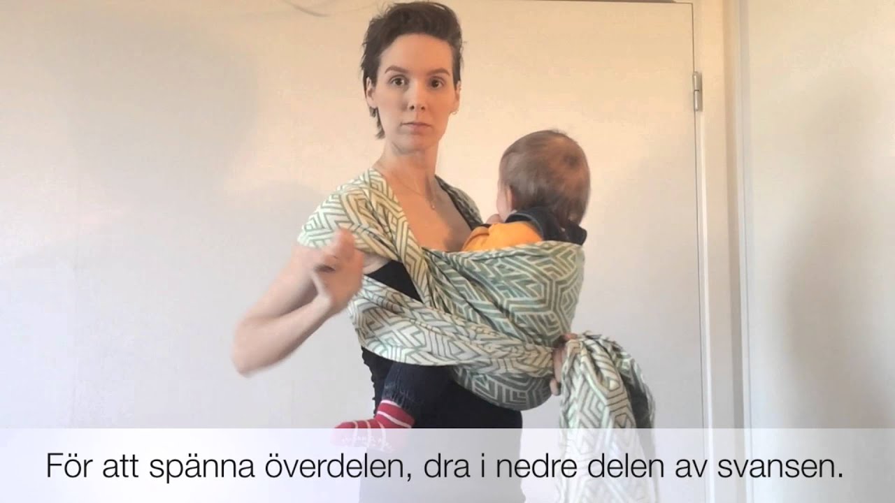 Vävd bärsjal: Känguru (kangaroo) förknuten och klassisk