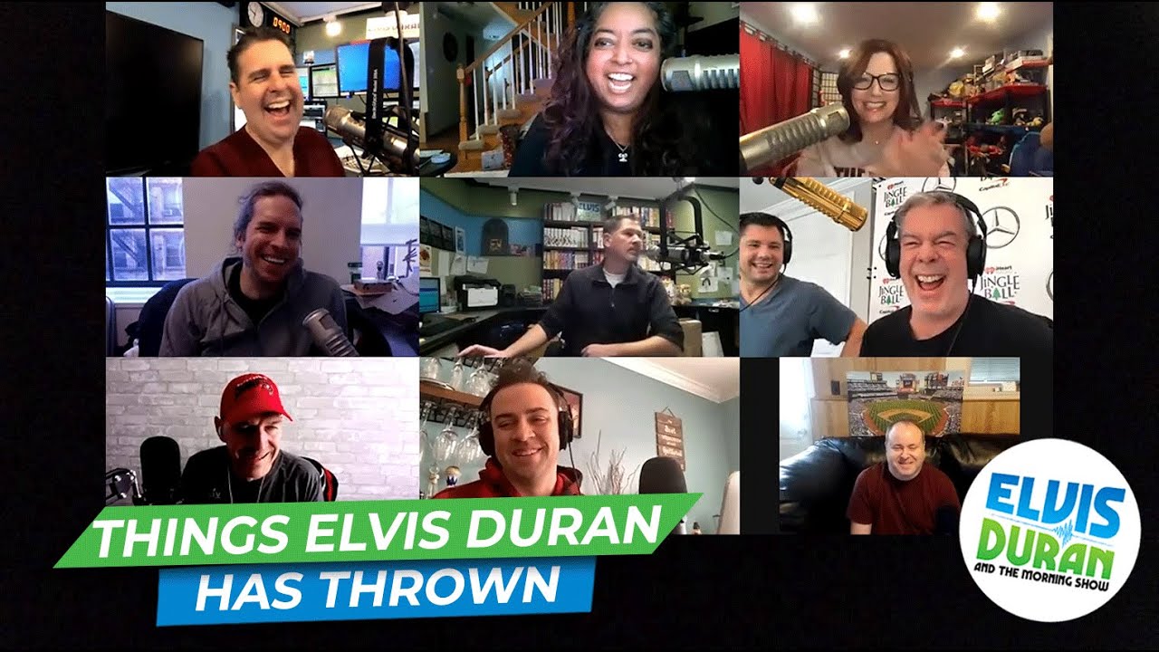 A Microwave, A Baritone and Other Things Elvis Duran Has Thrown | 15 Minute Morning Show