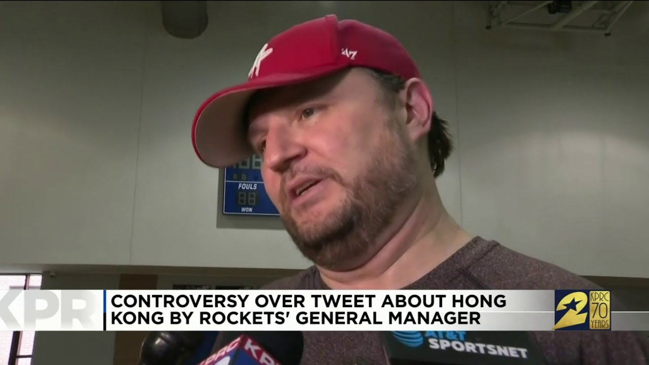 Controversy Over Tweet About Hong Kong by Rockets' General Manager