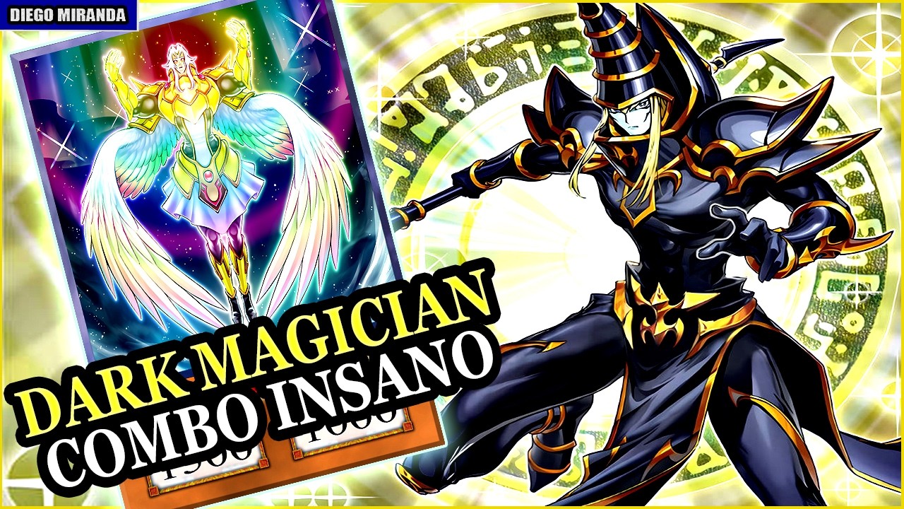 MAGO NEGRO COMBO TIER 0 COM PARAGÃO DA AURORA! O DECK FAZ UM TURNO 1 ABSURDO - Yu-Gi-Oh! Duel Links