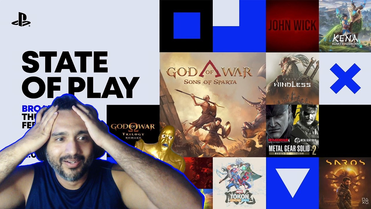 STATE OF PLAY - Fevereiro de 2026 - Apresentação com novos jogos e GOD OF WAARRRRRR!!!