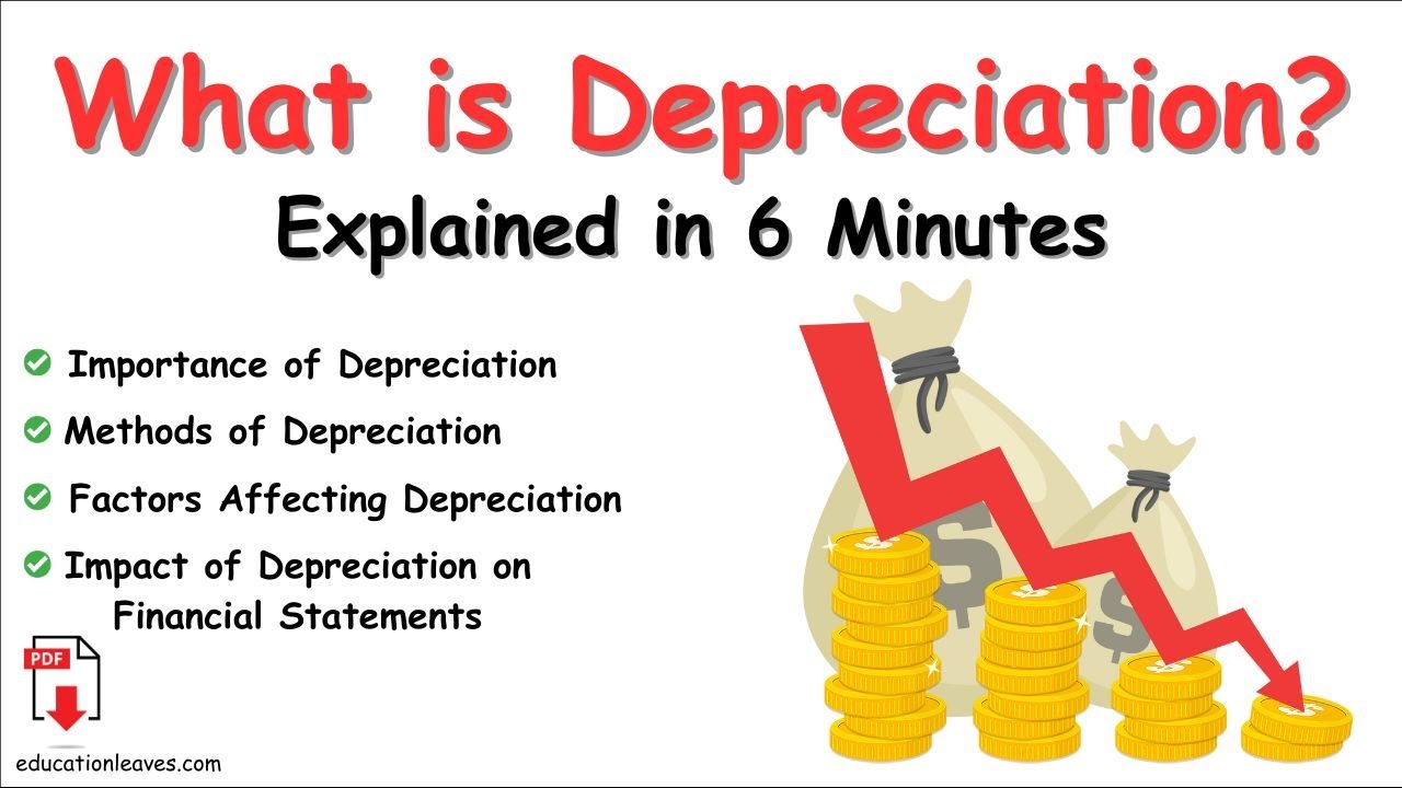 Что такое амортизация? | Методы, важность, факторы #амортизация