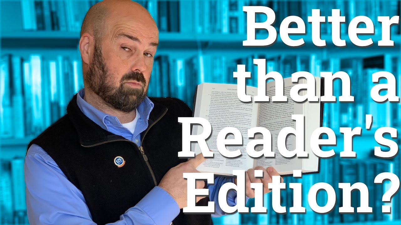 Biblical Greek: This is better than a reader's edition.